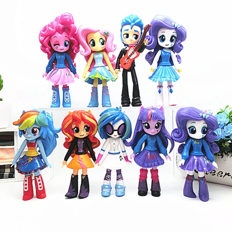 Kotobukiya Bishoujo - 9pcs/set Anime My Little Pony Q