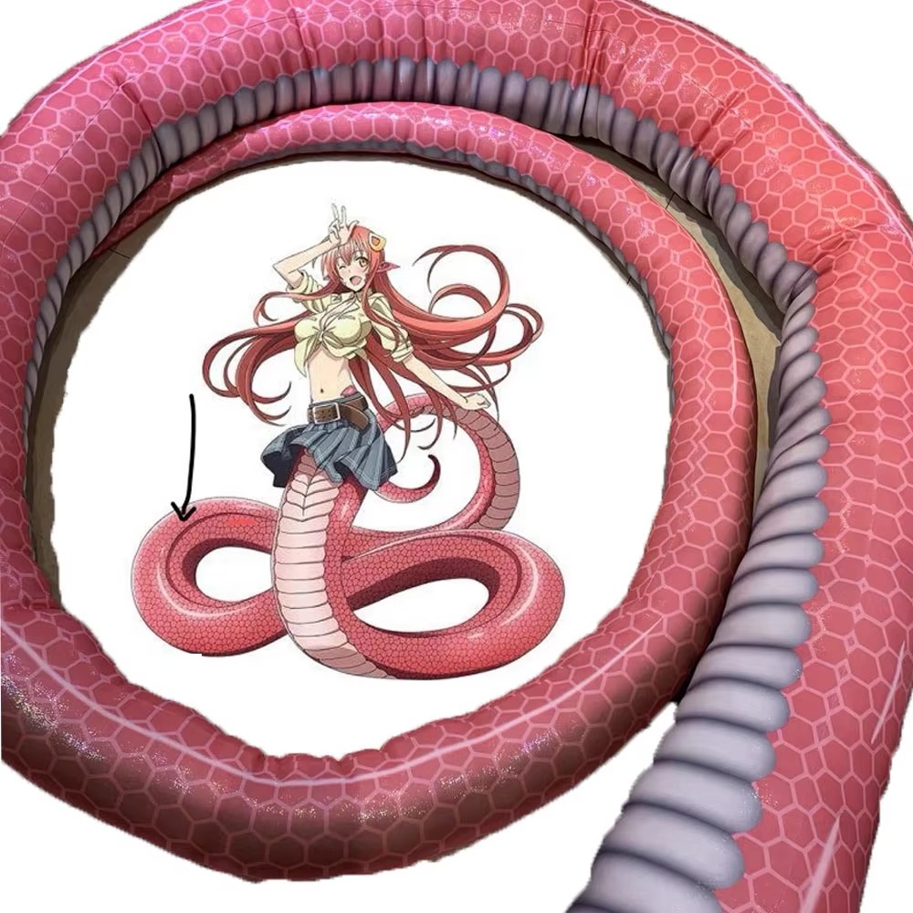 Mia Snake Girl's Super Long Sn - Cosplay Prop Patterns 评论和价格