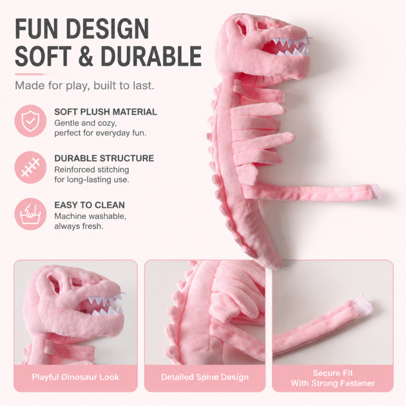 Dinosaur-Patterned Pet Bodysui - Cosplay Prop Patterns 评论和价格