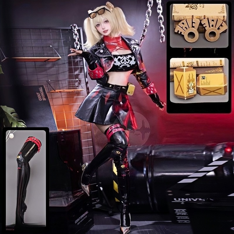 2026 Halloween Anime Party Out - Burnice Cosplay Prop 评论和价格